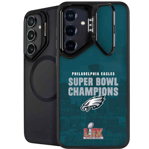 NFL Philadelphia Eagles Super Bowl LIX Champions Galaxy S25 Kickstand Case